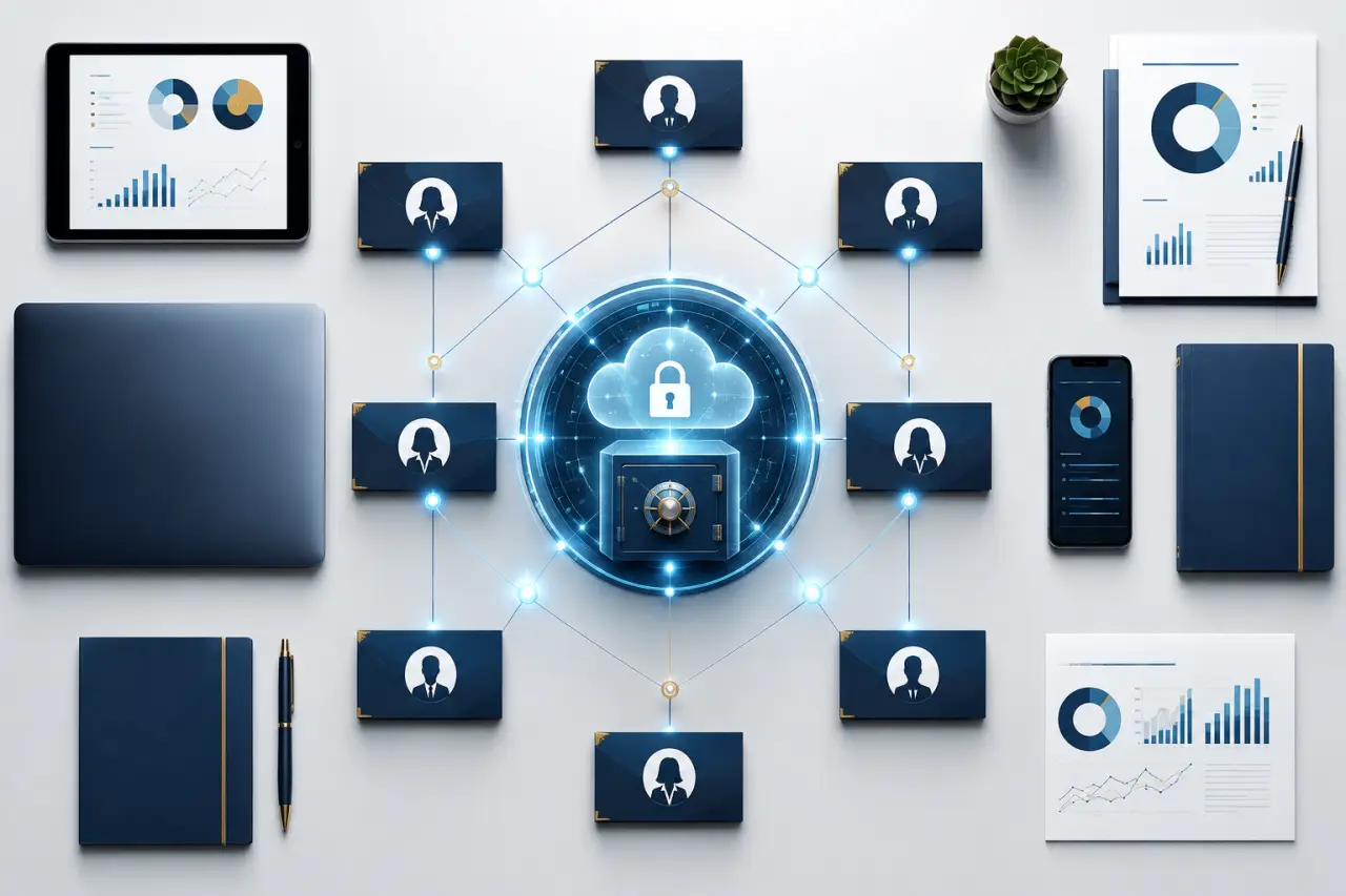 Un b2b-network-entreprise structuré connecte les décideurs sans disperser les données